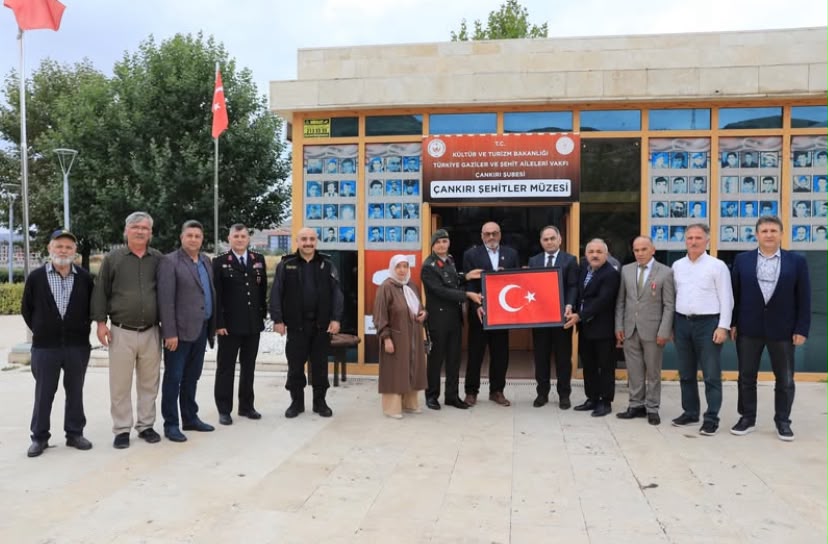 Çankırı’da 19 Eylül Gaziler Günü dolayısıyla il protokolü, kentte faaliyet