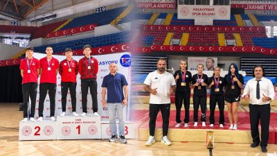  İzmir’de düzenlenen Türkiye Şampiyonası’nda Çankırılı sporcular 1 şampiyonluk, 3