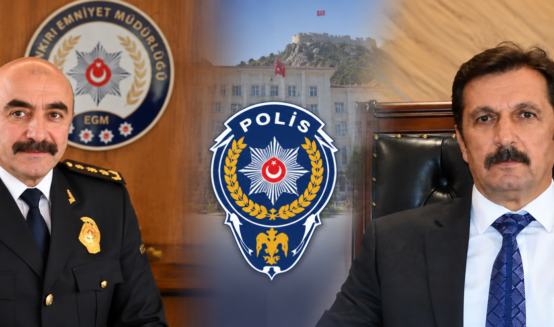 Çankırı İl Emniyet Müdürlüğünde görev değişikliği yapıldı. Aytekin Canıtez, Van