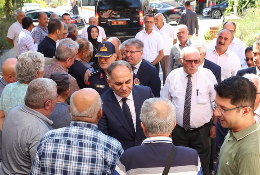 Çankırı Valisi Hüseyin Çakırtaş, Korgun ilçesinde gerçekleştirdiği ziyaret ve incelemelerde
