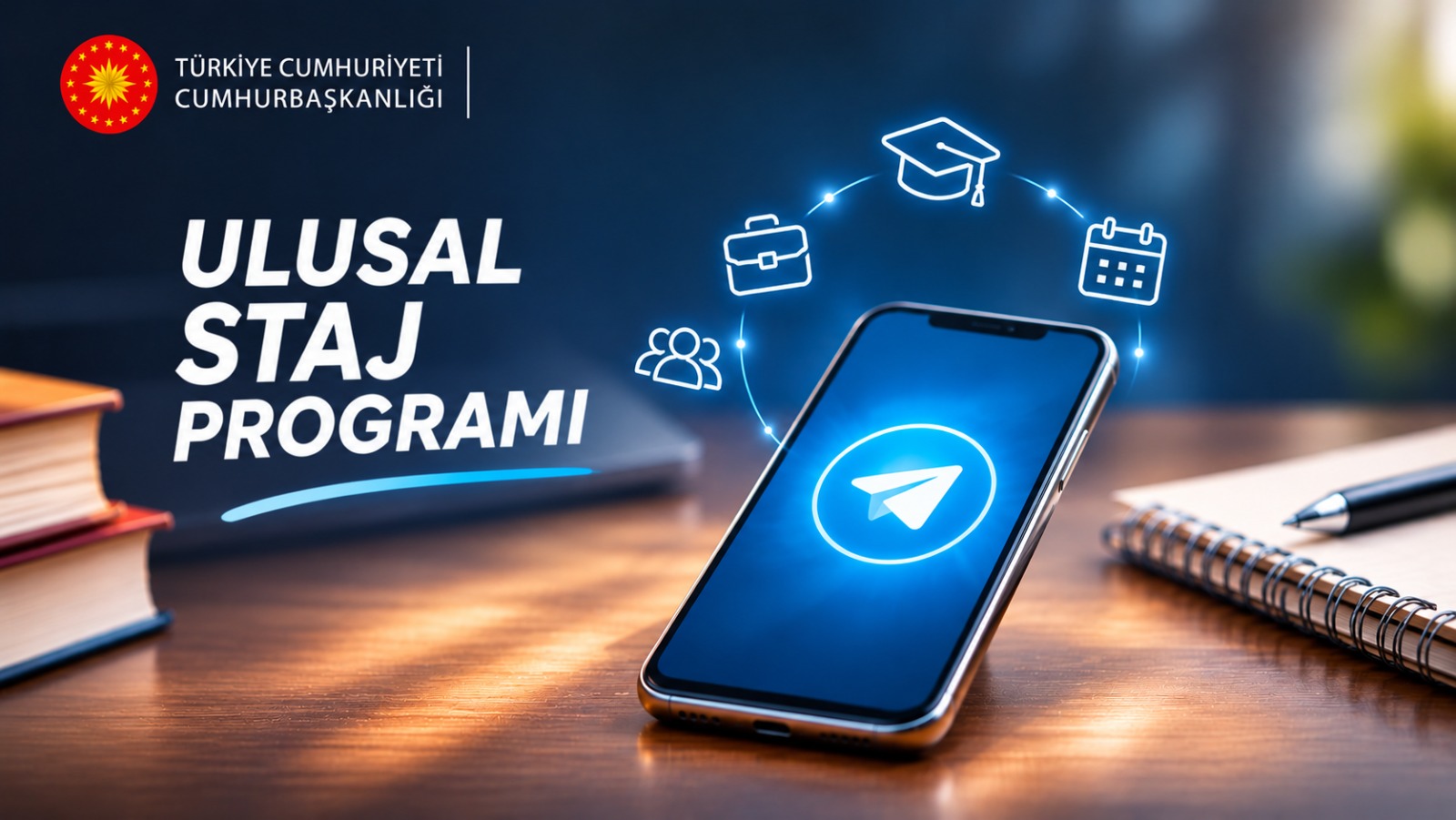 Cumhurbaşkanlığı himayelerinde yürütülen Ulusal Staj Programı 2027 başvuruları başladı. Öğrenciler,