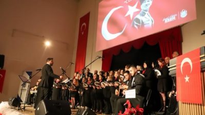 Çankırı’da Cumhuriyetimizin 103. yıl dönümü dolayısıyla düzenlenen Cumhuriyet Coşkusu Konseri’nde,