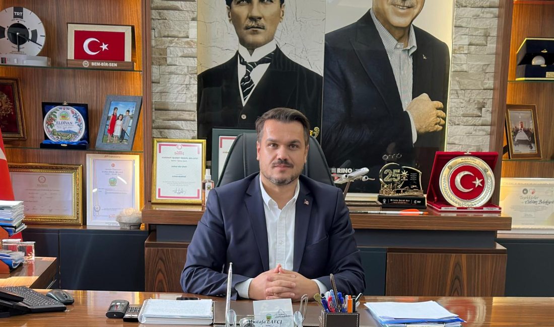 Eldivan Belediye Başkanı Mustafa Lafcı, Cumhuriyet’in 103. kuruluş yıl dönümü