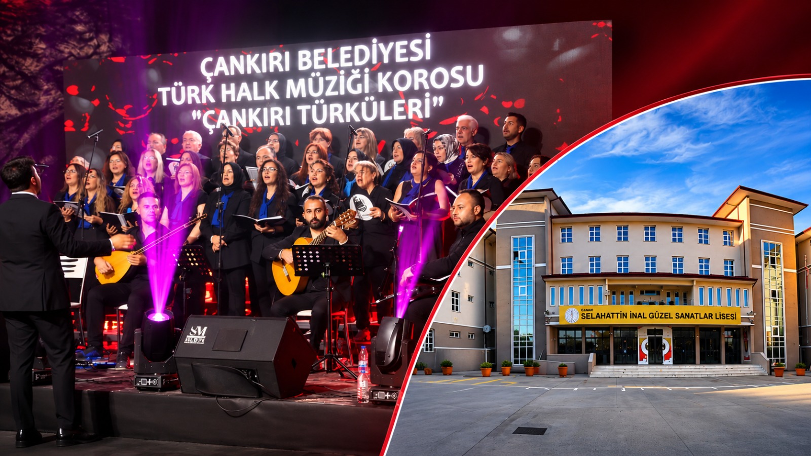 Çankırı’da Cumhuriyet Bayramı coşkusu, Türk Halk Müziği Korosu’nun özel konseriyle