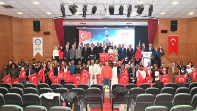 Çankırı Karatekin Üniversitesinde Cumhuriyet’in 103. yıl dönümü kapsamında düzenlenen programda
