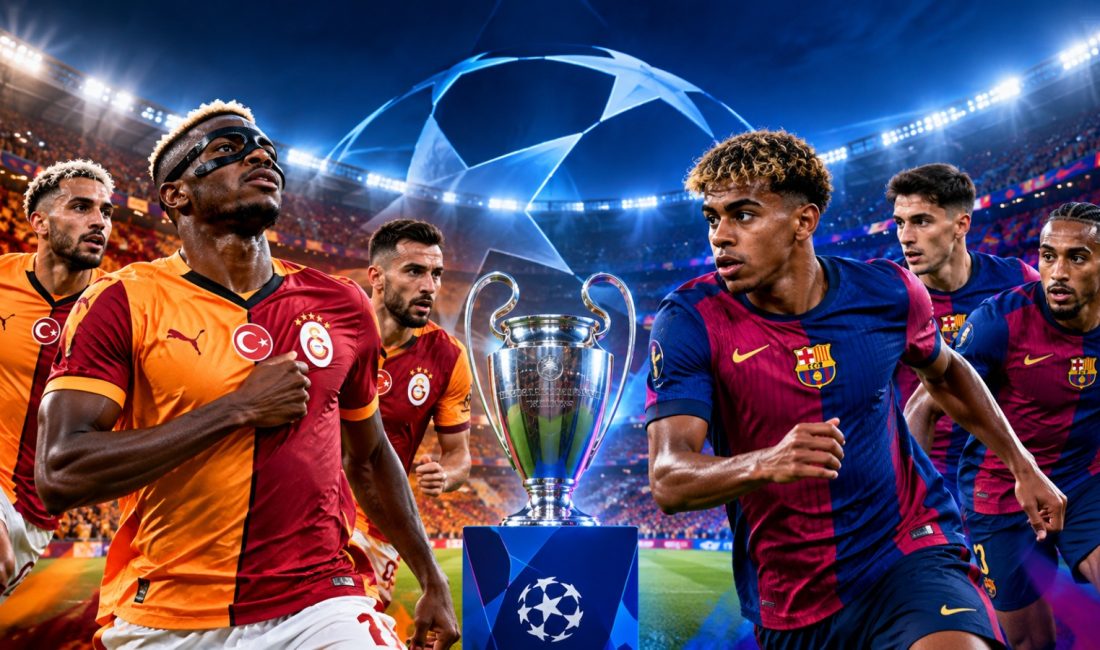 Galatasaray, UEFA Şampiyonlar Ligi’nde bu akşam Barcelona’yı konuk edecek. RAMS