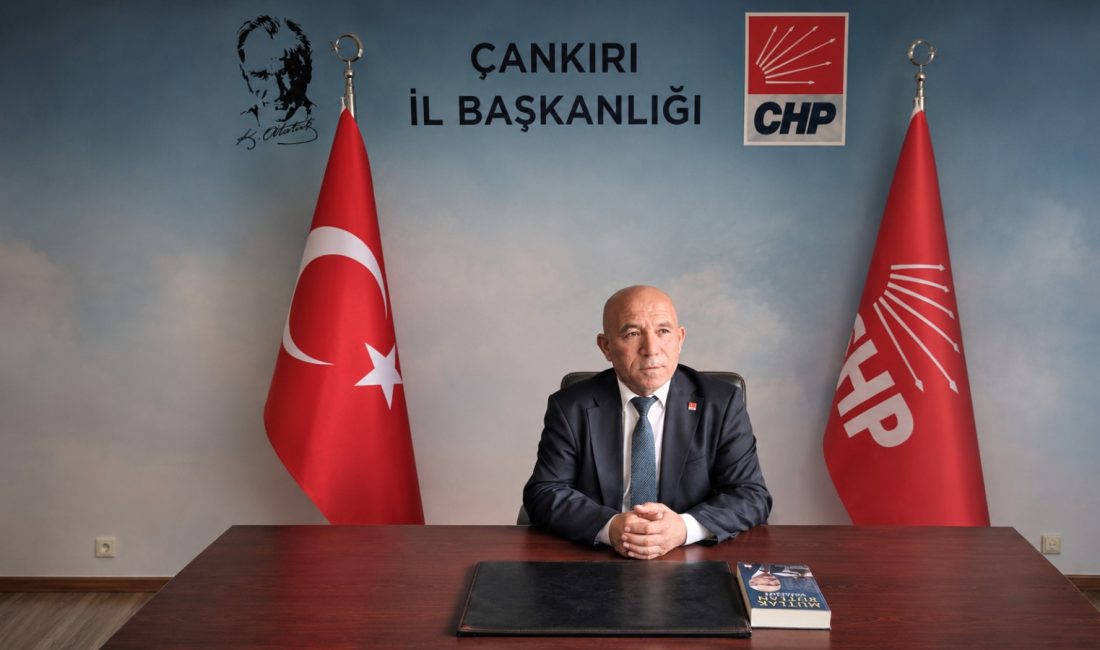 CHP Çankırı İl Başkanı Kamil Akdoğan, 29 Ekim Cumhuriyet Bayramı