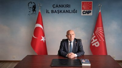 CHP Çankırı İl Başkanı Kamil Akdoğan, 29 Ekim Cumhuriyet Bayramı