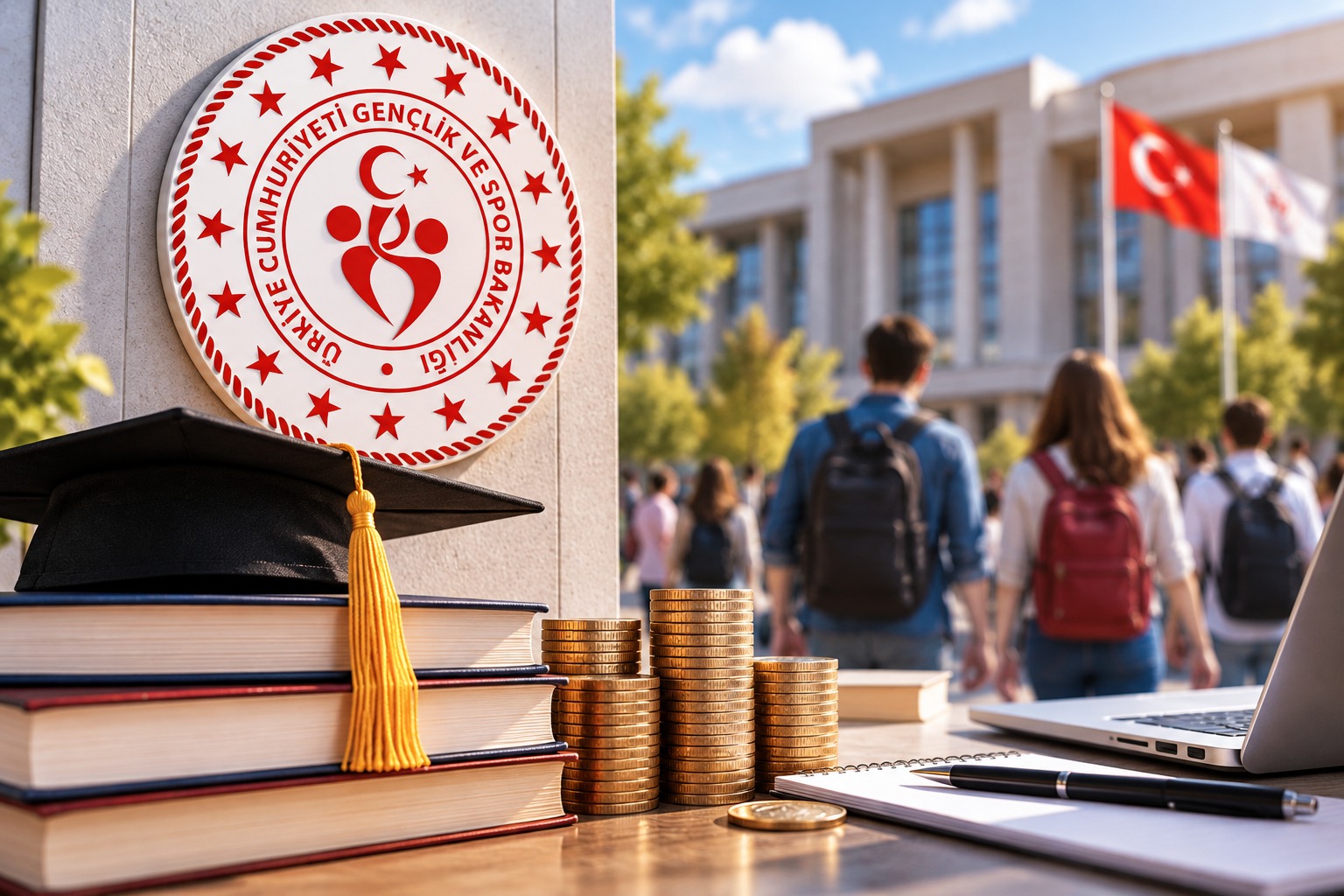  Üniversite öğrencilerinin beklediği GSB burs ve öğrenim kredisi başvuruları